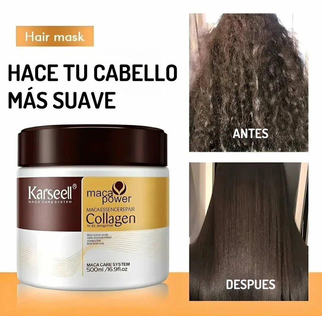 Tratamiento Capilar de Colágeno: Repara y Controla el Frizz en 10 Minutos